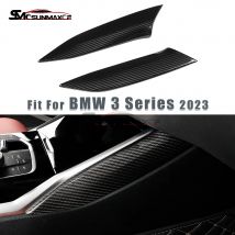 Real Carbon Fiber Center Console Gear Shift Side Panel Cover Trim Aufkleber für BMW 3 4er G20 G21 G22 G23 G26 2020-2022