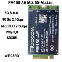 WIRCARD FM150-AE M.2 5G Sub-6 NR SA Modul PCIe3.0 5G Karte