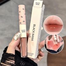 BLACK NANA doppelseitiger Lippenschlamm, Lippenglasur, Spiegel, mattierter Lipgloss-Lippenstift