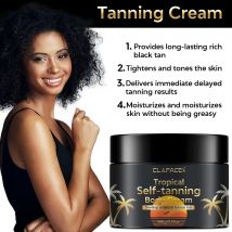 Tropische Selbst bräunung Schönheits creme antike Bronze Haut schnelle Absorption Sonnenlicht Bräunung Feuchtigkeit creme Körperpflege produkte