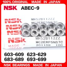 10pcs Japan NSK bearing  684ZZ 608ZZ 685ZZ 604ZZ 605ZZ  686ZZ 688ZZ 687ZZ 693ZZ 694ZZ 695ZZ 696ZZ 697ZZ 698ZZ 623ZZ 624ZZ 625ZZ