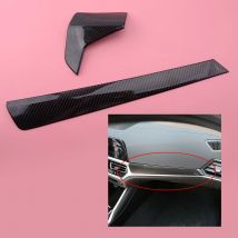 ABS 2 stücke Carbon Faser Stil Dashboard Schutz Panel Trim Abdeckung Fit für BMW 3 Serie G20 G21 2019-2020 LHD