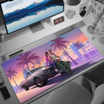 GTA 6 Mause Pad Gaming Mat Pc Gamer Xxl Mouse Pad 900x400 Desktops Diy Gaming Computer Desk Accessories Office Mousepad Mats
