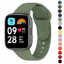Silikon band für Xiaomi Redmi Uhr 3 aktives Zubehör Ersatz Armband Sport Armband Correa Redmi Uhr 3 Lite Armband