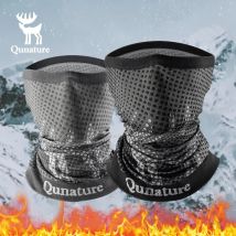 Qunature Skiing & Snowboarding Face Mask Bandana Thermal Keep Warm Neck Gaiter Breathable Winter Sports Hiking Skating Ski Scarf