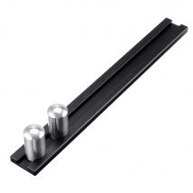19mm 20mm lavorazione del legno piallatura Stop Board piallatura deflettore banco da lavoro posizionamento morsetto di fissaggio piastra deflettore in alluminio panca cani