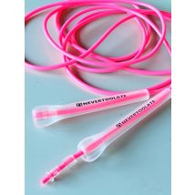 NEVERTOOLATE 10.5ft 3.2 meters strong abs 14cm handle 5mm solid pvc 85A jump skip rope boxing fitness crossfit no logo HIIT