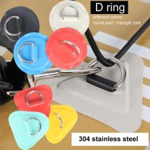 D ring pad patch mit basis 3 schicht zu stecken auf sup bord edelstahl schlauchboot kajak zu verbinden zubehör sitz seil
