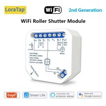 Tuya Smart Life WiFi przełącznik zasłon podłączone rolety sterowanie żaluzjami silnik Google Home Alexa elektryczne okno LoraTap