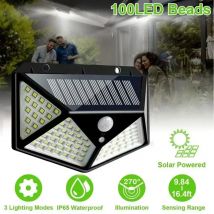 1/2/4/6 sztuk 100 kinkiety LED zewnętrzna lampa słoneczna czujnik ruchu PIR zasilany energią słoneczną światło słoneczne światła uliczne do dekoracji ogrodu
