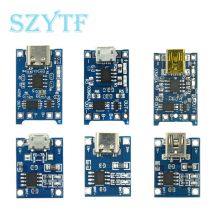 1PCS Type-c Micro Mini USB 5V 1A 18650 TP4056 Lithium Battery Charger Module Charging Board With Protection Dual Functions