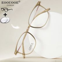 TR90 With Titanium Frame Prescription Glasses Women Men Optical Eyewear Recipe Lenses Myopia Progressive Eyeglasses Ocular