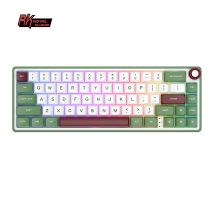 Tastiera meccanica cablata RK R65 Royal Kludge 66 tasti 65% Guarnizione Tastiera da gioco retroilluminata RGB sostituibile a caldo con copritasti MDA PBT