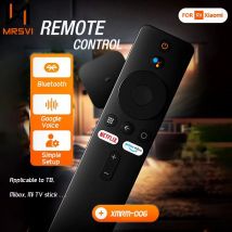 MRSVI XMRM-006 Pilot głosowy Bluetooth do Xiaomi MI Box S MI TV Stick 4K Smart TV 4X Android z asystentem Google
