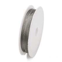 1 Rolle/Lose 0,3/0,45/0,5/0,6 mm beständig, starke Linie, Edelstahldraht, Tigerschwanz-Perlendraht für die Schmuckherstellung