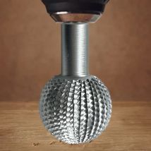 41,2 mm Extreme Sphere Rotary Burr Hartmetall Burr Ball Rotary Burr Holzschnitzerei Schleifkopf Ball Gouge Schleifkopf