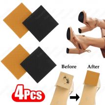2 Paar Gummisohlen für High Heels, Außensohle, Ersatz, rutschfeste Schuhpolster, Reparatursohlenschutz, Ferse auf der Unterseite von Lederschuhen
