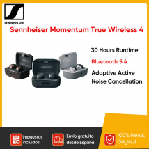 Sennheiser-auriculares inteligentes MOMENTUM True, inalámbricos, BT5.4, sonido cristalino, 30 horas