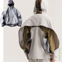 Unisex Outdoor Breathable Ski Jacket Set with Teflon Triple-Proof, Fully Taped & Lightweight Design Windproof,waterproof Camping