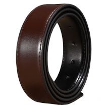 Senza fibbia 2,8 cm 3,0 cm 3,3 cm 3,5 cm 3,8 cm Cintura larga in pelle di mucca reversibile a doppia faccia senza fibbia automatica Designer di marca