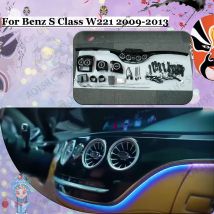 Upgrade 2020 Auto LED Düse Atmosphäre Lampe Geeignet Für Mercedes Benz S Klasse W221 2006-2012 2013 Turbo Outlet atmosphäre Lampe