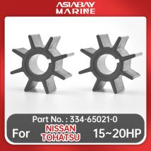 334-65021 Wasserpumpenlaufrad für Nissan Tohatsu Außenbordmotor 15 PS 18 PS 20 PS Bootsteile 334-65021-0 Sierra 18-8921