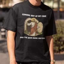 Coming Out of My Cave and I Have Been Doing Just Fine Tees Coming Out of My Cage Killers Shirt Festival T-Shirt Brightside Tees