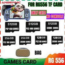 PER ANBERNIC RG556 TF Card Console di gioco portatile PS2 portatile Scheda di memoria Scheda SD 61000 giochi PS2 512G 256G 128G Giochi Micro SD