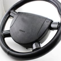 ABS Chrom Carbon Faser Auto Styling Zubehör Lenkrad Panel Abdeckung Trim für Ford Mondeo 2004 2005 2006