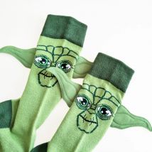Star Wars Anime Socken Cartoon Film Peripherie Master Yoda Figur Socken Männer Frauen Charm Socken Unisex