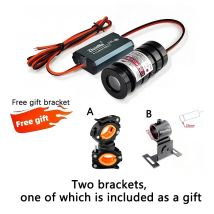Nuovo 1PCS Auto Anti-fatica Avvertimento Luce pilota Anti-posteriore-end Lampada di collisione Ad alta velocità Aiuto Luci laser 12V a 24V universale
