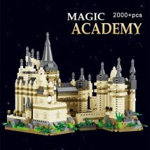 Kreative Konstruktion, magisches Schloss, mittelalterliche Architektur, technisches MOC-Bauset, Montagesteine, Geschenkidee, Erwachsene, Kinder, Urlaub
