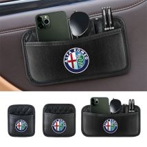 1x Fashion Retro Grace PU Borsa portaoggetti in pelle Organizzatore per auto in pelle artificiale per Alfa Romeo 159 Giulietta Mito 147 Accessori