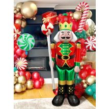 3 szt. Duże, stojące balony w kształcie cukierków, orzechów włoskich, dekoracje świąteczne na imprezy i sceny, urodziny, Sylwestra