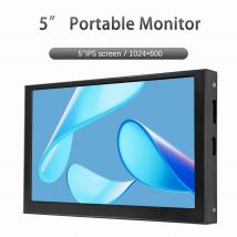 Display portatile touchless da 5 pollici 1024 * 600 HDMI ad alta definizione Display sRGB al 100% Modulo IPS interfaccia di tipo C