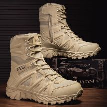 Männer High-Top Outdoor Stiefel Herbst Winter Neue Stil Klettern Berg Off-Road Taktische Stiefel Große Größe Bequeme schuhe