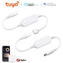 12V-24V Zigbee 3,0 WiFi Einzigen Farbe/RGB LED Licht Streifen Wireless Controller Für Tuya Alexa Smartthings Gateway Brücke Google
