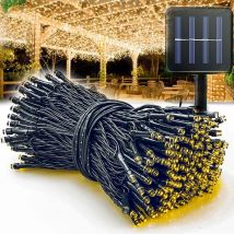Outdoor Solar String Light 300LED 8 modalità lampada solare impermeabile per giardini festa di nozze san valentino case dell'albero di natale
