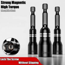 CR-V Stahl Magnetische Mutter Schraubendreher Buchse Bits Für Bohrmaschinen Hex Schaft Fahrer/Adapter Steckschlüssel Werkzeug Teile Zubehör