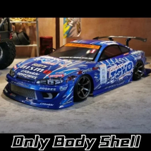 TY15 Silvs S15 GP kompletny 1/10 1:10 drift RC PC body shell 195width paint body with lampshade drift body RC hsp hpi trax Tamiya