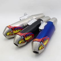 Einlass 51mm Motorrad Auspuff Schall dämpfer mit Halterung fmf 4t universal für ktm 450 exc wr450 rc390 crf150f crf230f r3 r6 etc.