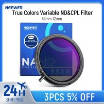 NEEWER True Colors Variabler ND-Filter ND2-ND32 & CPL, 2-in-1-Filter mit einstellbarer Neutraldichte und Zirkularpolarisation