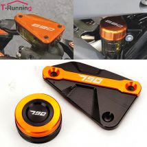 MOWOK For KTM 790Adventure R/S 890 Adventure/R 790 Duke 790 890 ADV Front Rear brake Fluid Cylinder Master Reservoir Cover Cap
