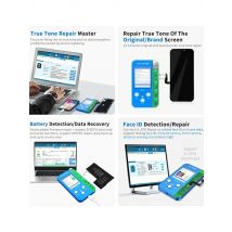 JCID V1S Pro JC V1SE WiFi Programmer Battery /True Tone /Rear Camera /Face ID Repair Adaptors for iPhone 7-15 16 17 Pro Max