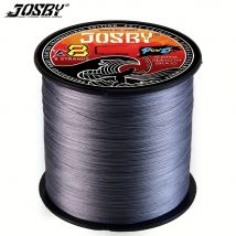 JOSBY 8 Stränge geflochtene Angelschnur X8 1000 m 22-36LB geflochtene Angelschnur PE Japan Multifilament Braid Lines Lake River Fishing