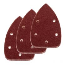 10Pcs 98x140x140MM Triangle Sandpaper Hook&Loop Sandpaper Abrasive Tools For Polishing Sanding #40-1000