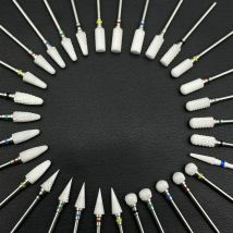 Ceramiczne wiertło do paznokci frezowanie Cutte Electric Burr pilniki do paznokci Pedicure Manicure
