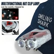 Rechargeable Hands-Free Led Headlamp,Waterproof Keychain Magnet Headlight with Hat Clip for Night Running Camping Emergency Work