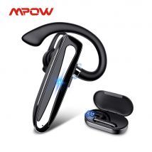 Mpow 530 auricolare Bluetooth 5.1 chiamata in vivavoce cuffie Wireless Bluetooth con tempo di conversazione di 10 ore per il camionista del conducente dell'auto aziendale
