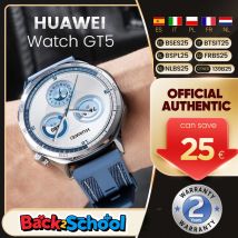 Huawei-reloj inteligente gt5 para hombre y mujer, accesorio de Pulsera original con Pantalla AMOLED de 2024 pulgadas, ECG, NFC, 46mm/41mm, versión Global, 1,43